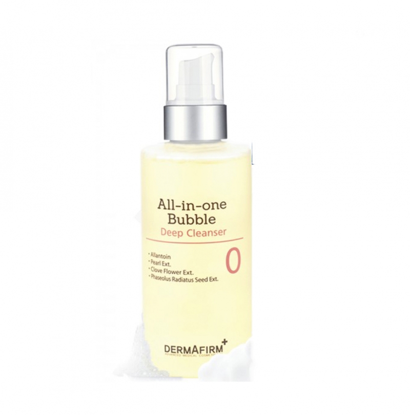 Sữa Rửa Mặt Làm Sạch  Ba Tác Dụng  Dermafirm All-In-One Bubble Deep Cleanser